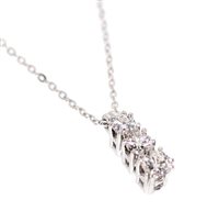 Collana Damiani Donna in Oro bianco Diamante 0.37 Ct 20041410 - 20041410